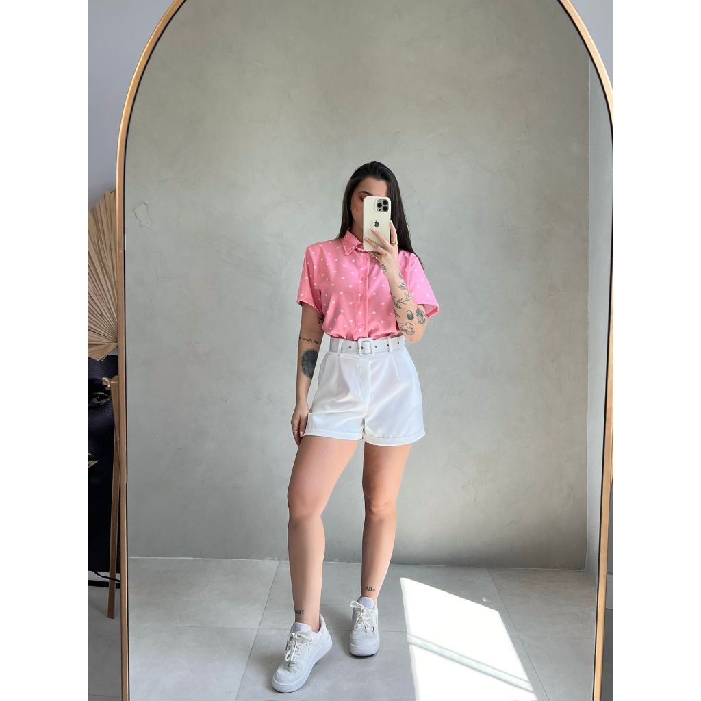 Camisa Feminina Marina