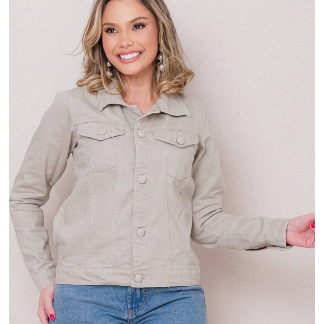 Jaqueta Feminina Jeans Isis
