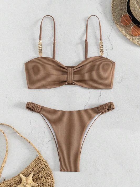 Bíquini Feminino Texturizado