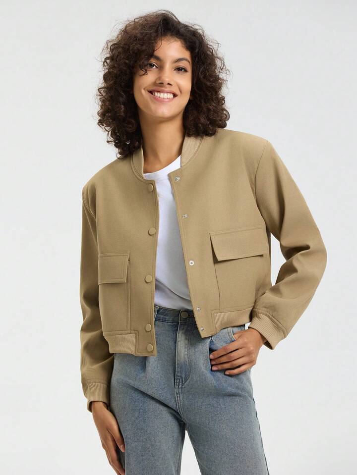 Jaqueta Feminina Bomber